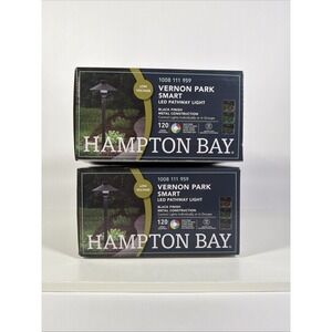 Hampton Bay Vernon Park Integrated LED Pathway Light (2 Boxes) - Factory Sealed✅